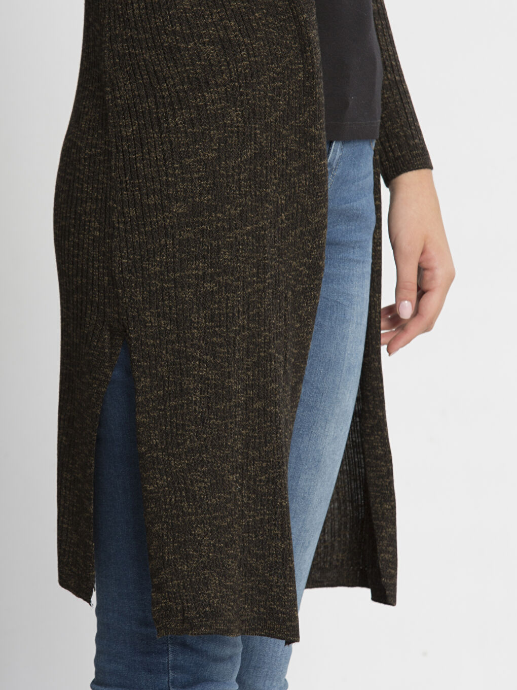 Cardigan KAKI Femme-2