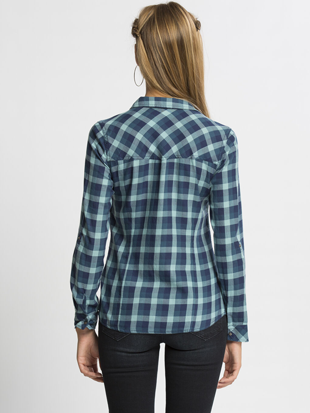 Chemise TURQUOISE Femme-1