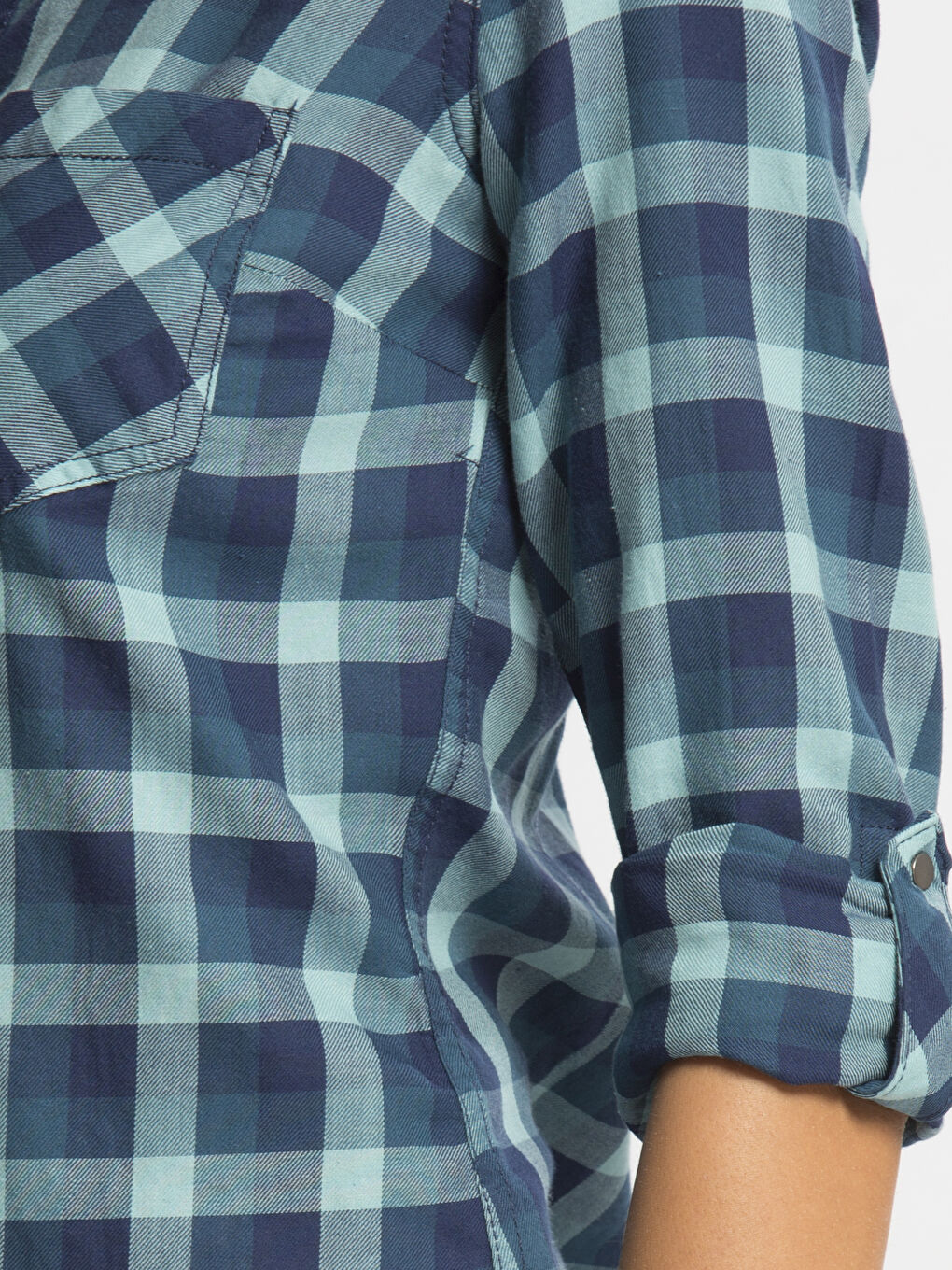 Chemise TURQUOISE Femme-3