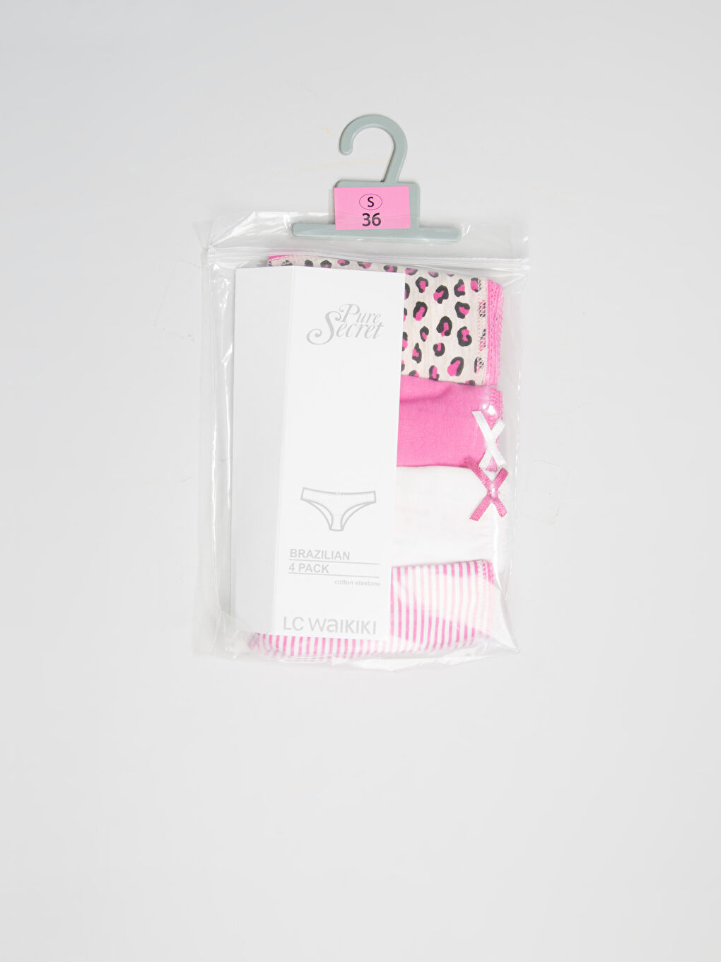 Siyah-Kırmızı-Gri Brazilian Külot-1