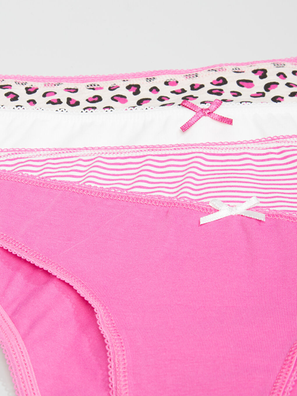 Siyah-Kırmızı-Gri Brazilian Külot-3