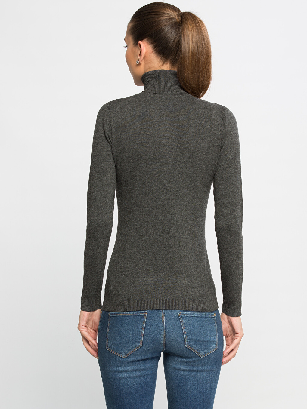 Woman Grey Sweater-1