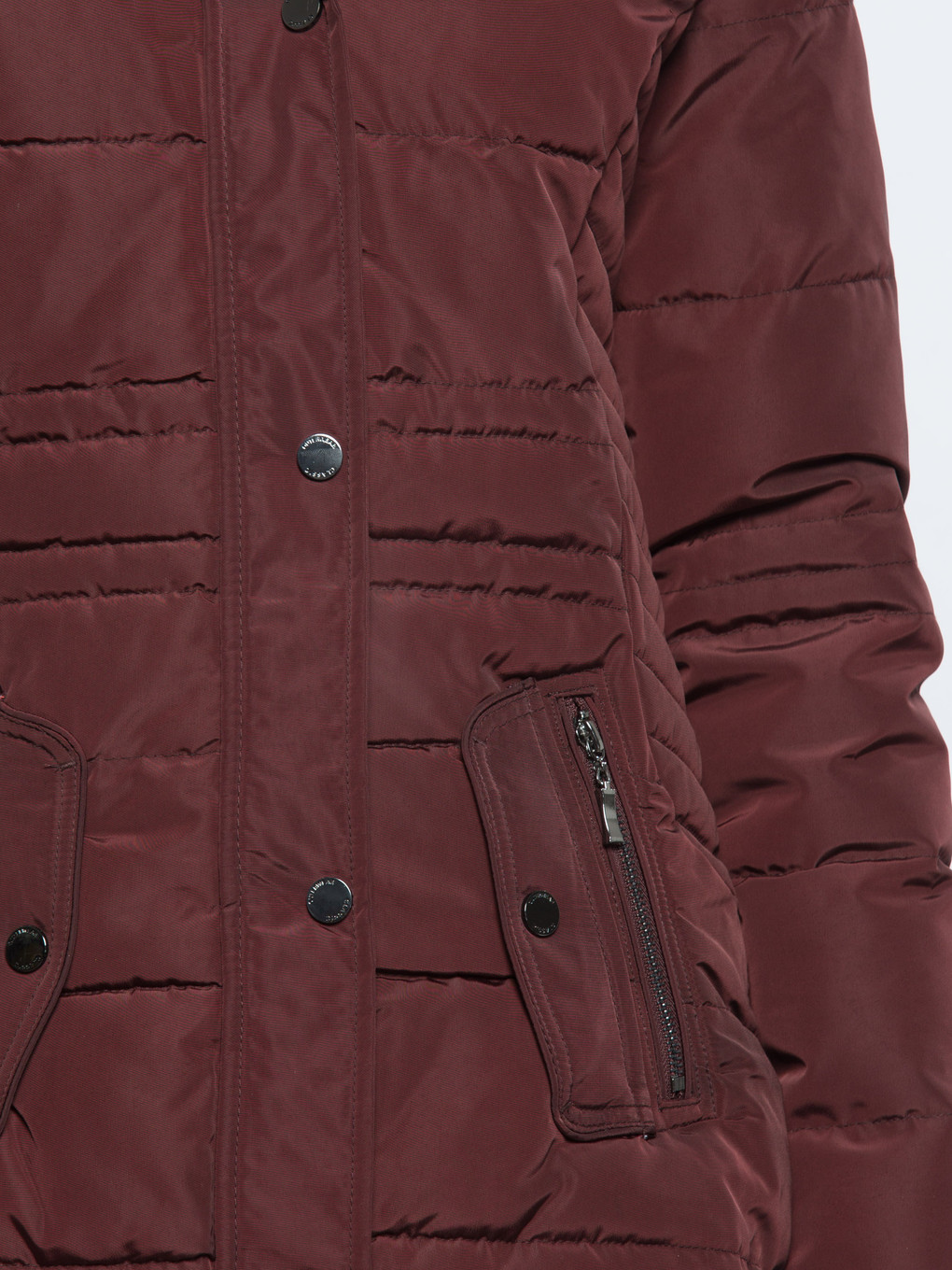 Bordo Şişme Mont-4