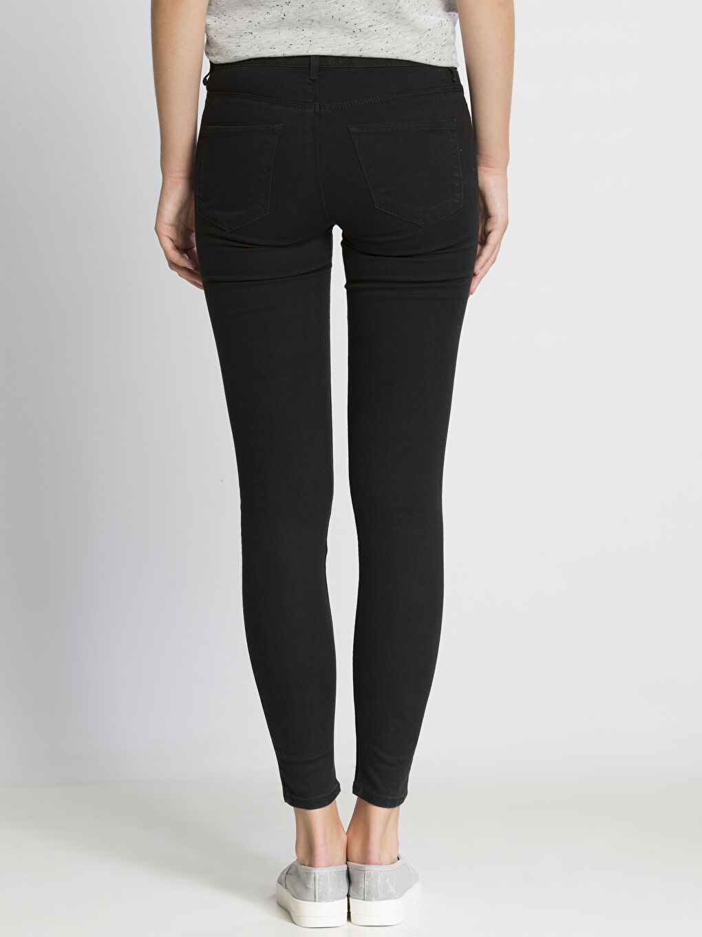 Siyah Mercury Skinny Fit Kadın Jean Pantolon-1