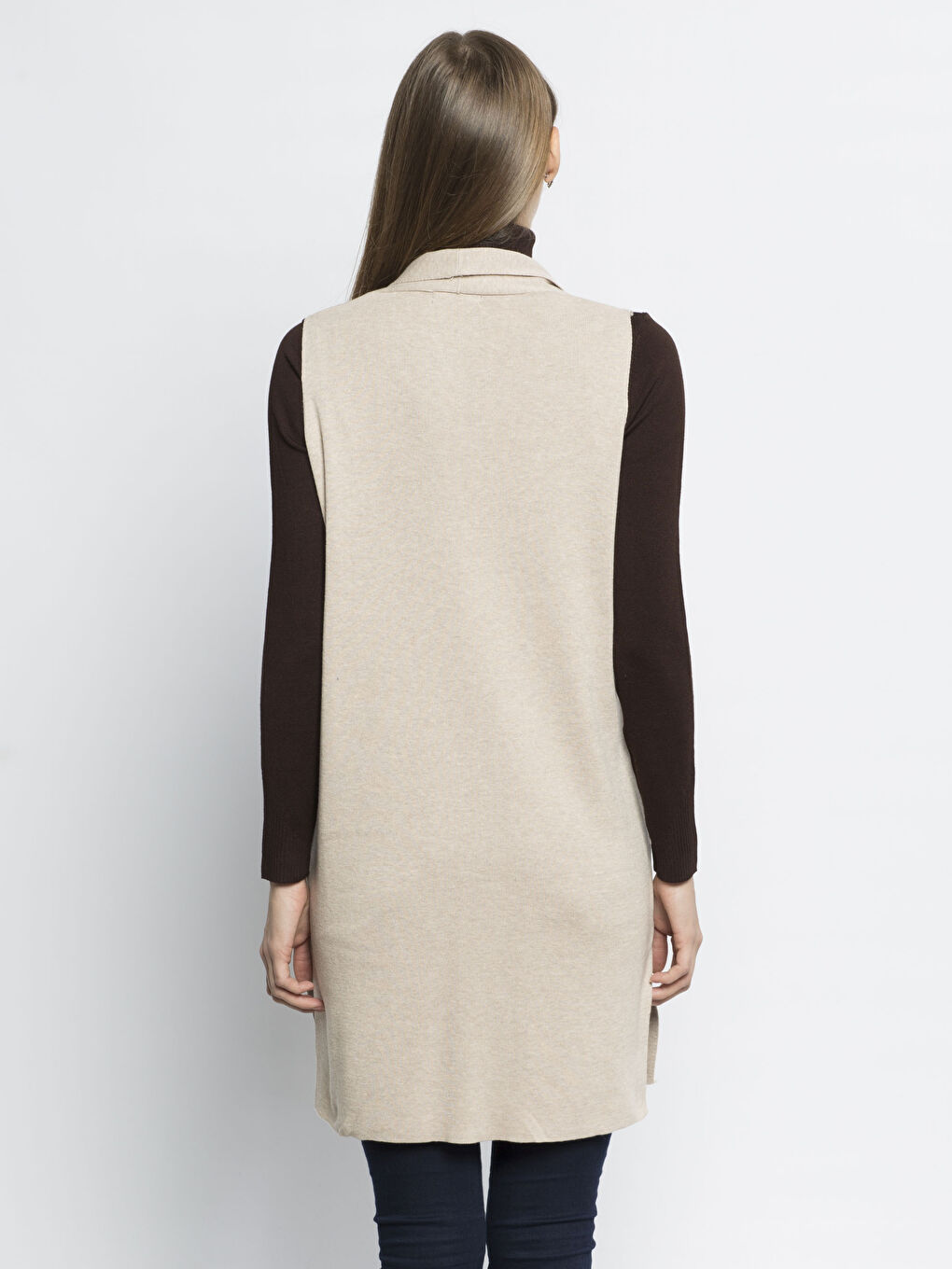 Yulaf Beji Melanj Yelek-1