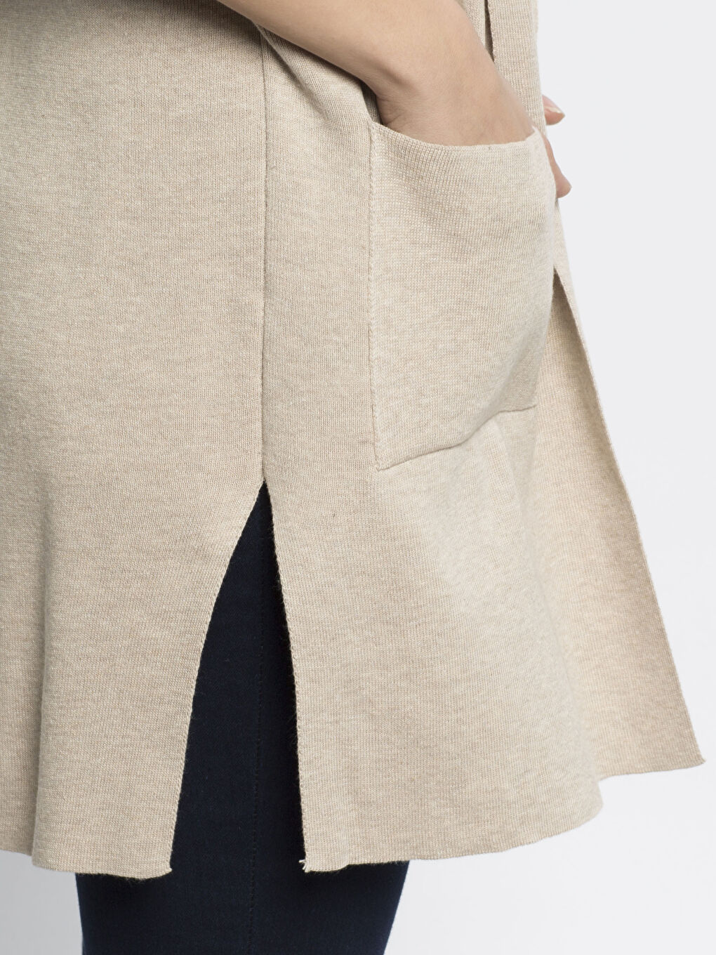 Yulaf Beji Melanj Yelek-3