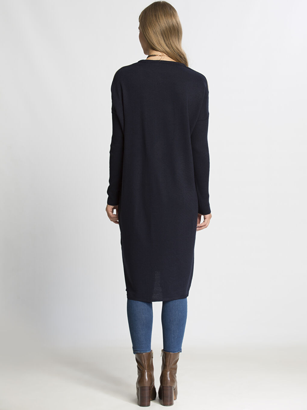 Koyu Lacivert Tunik-1