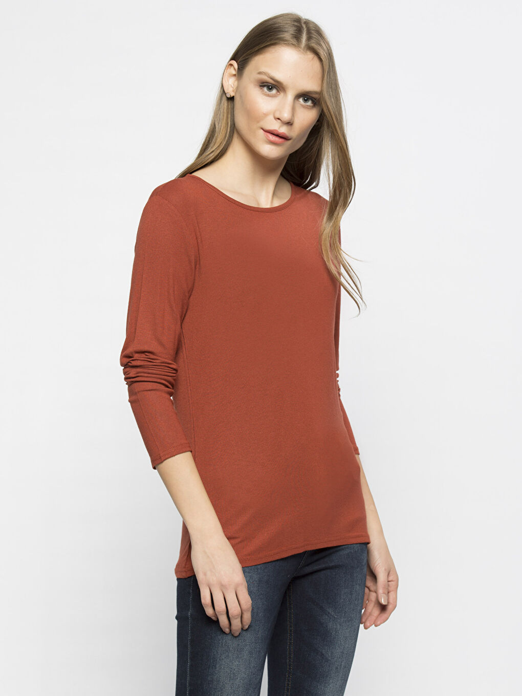 Yanık Turuncu Tişört