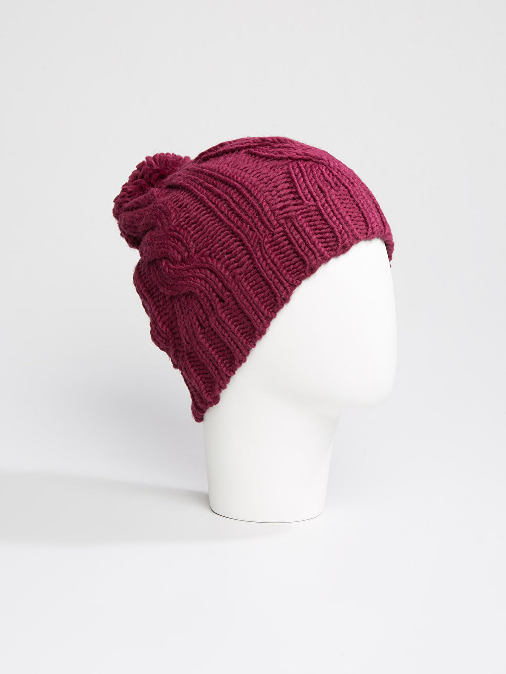 Bonnet ROUGE BORDEAUX Femme