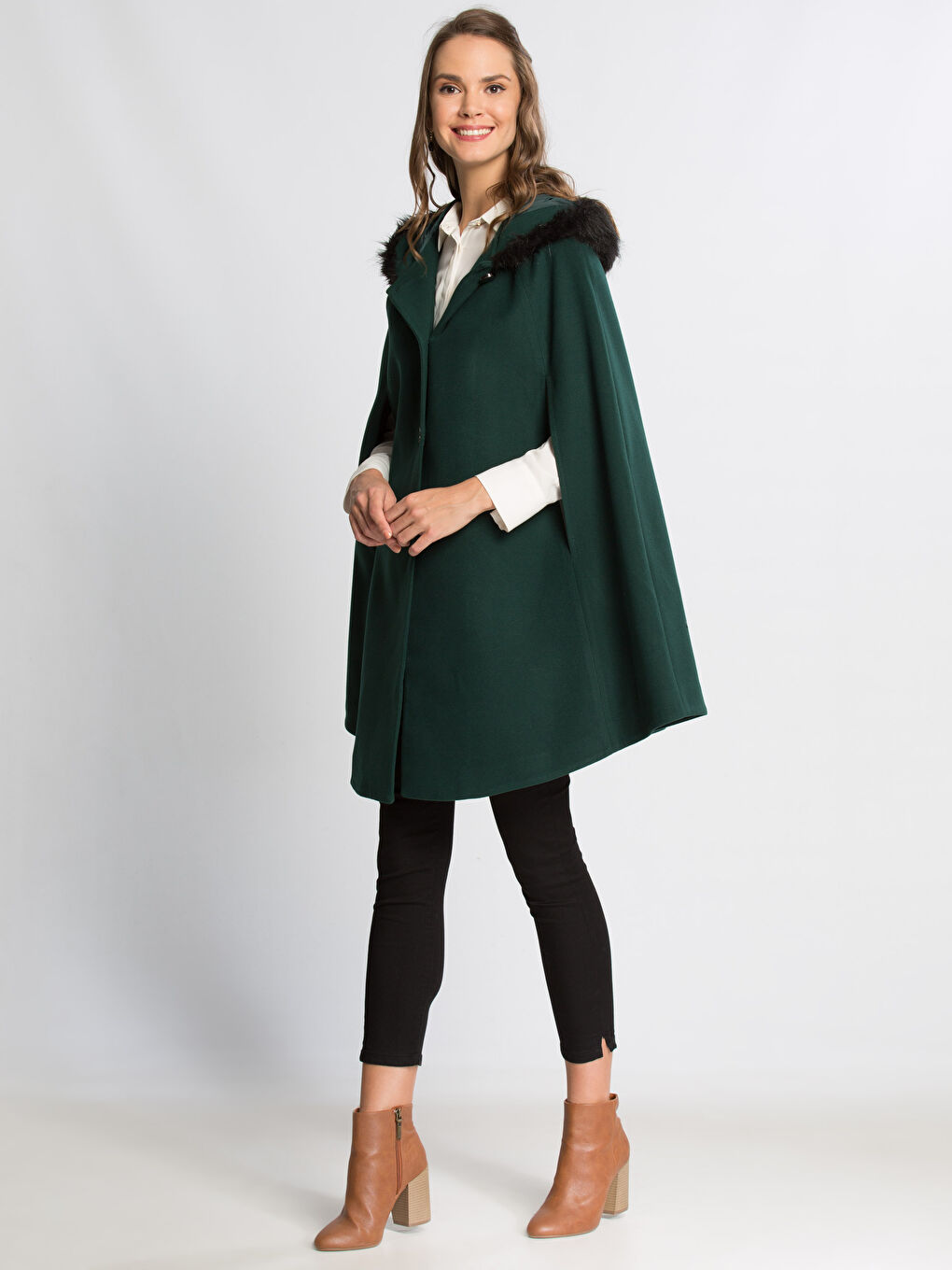 K.Yeşil Kaşe Kaban-2