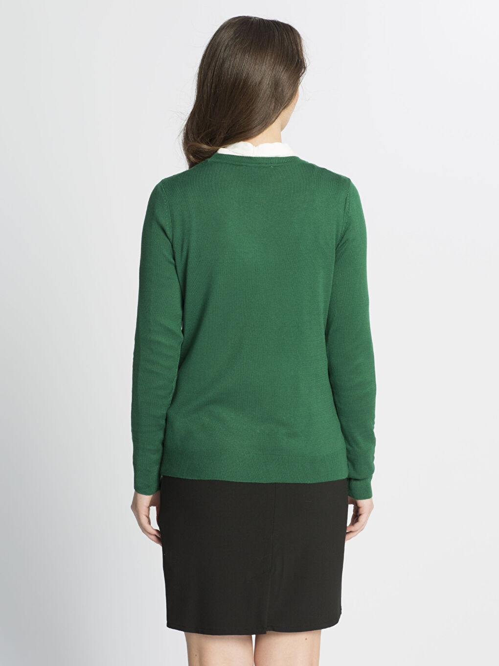 Woman GREEN Sweater-1