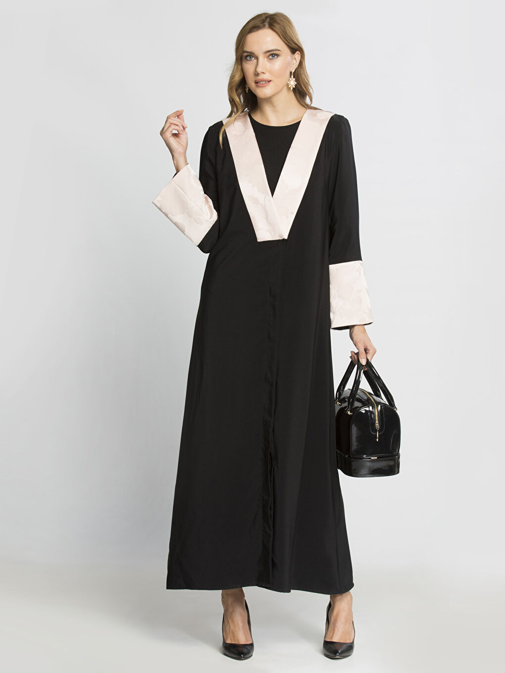 LCW Woman BLACK Trenchcoat -6K8768Z8-CVL