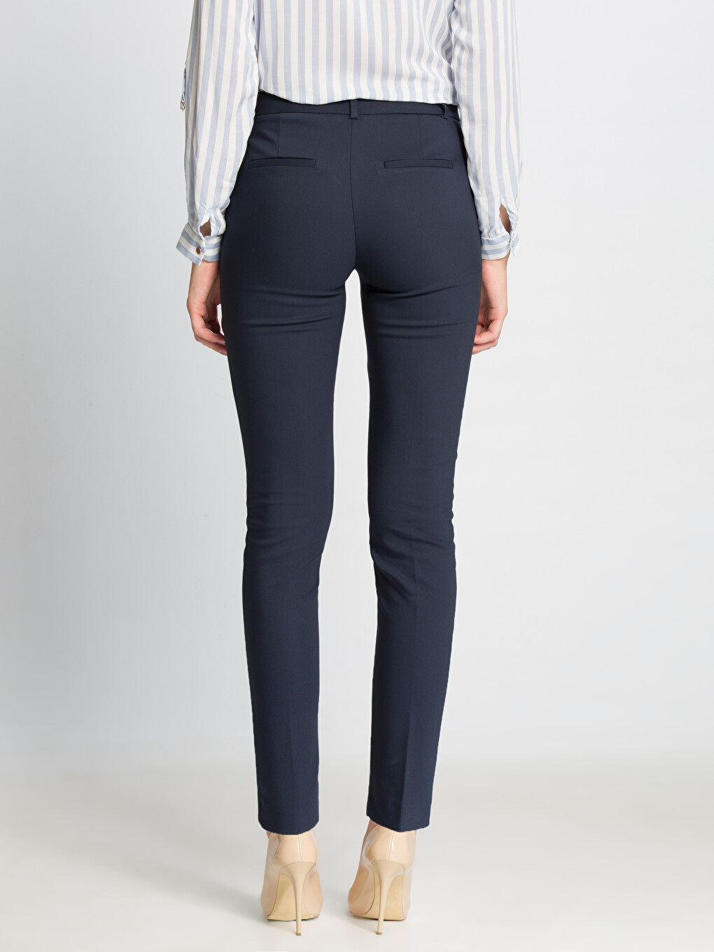 Pantaloni Bleumarin Femeie-1