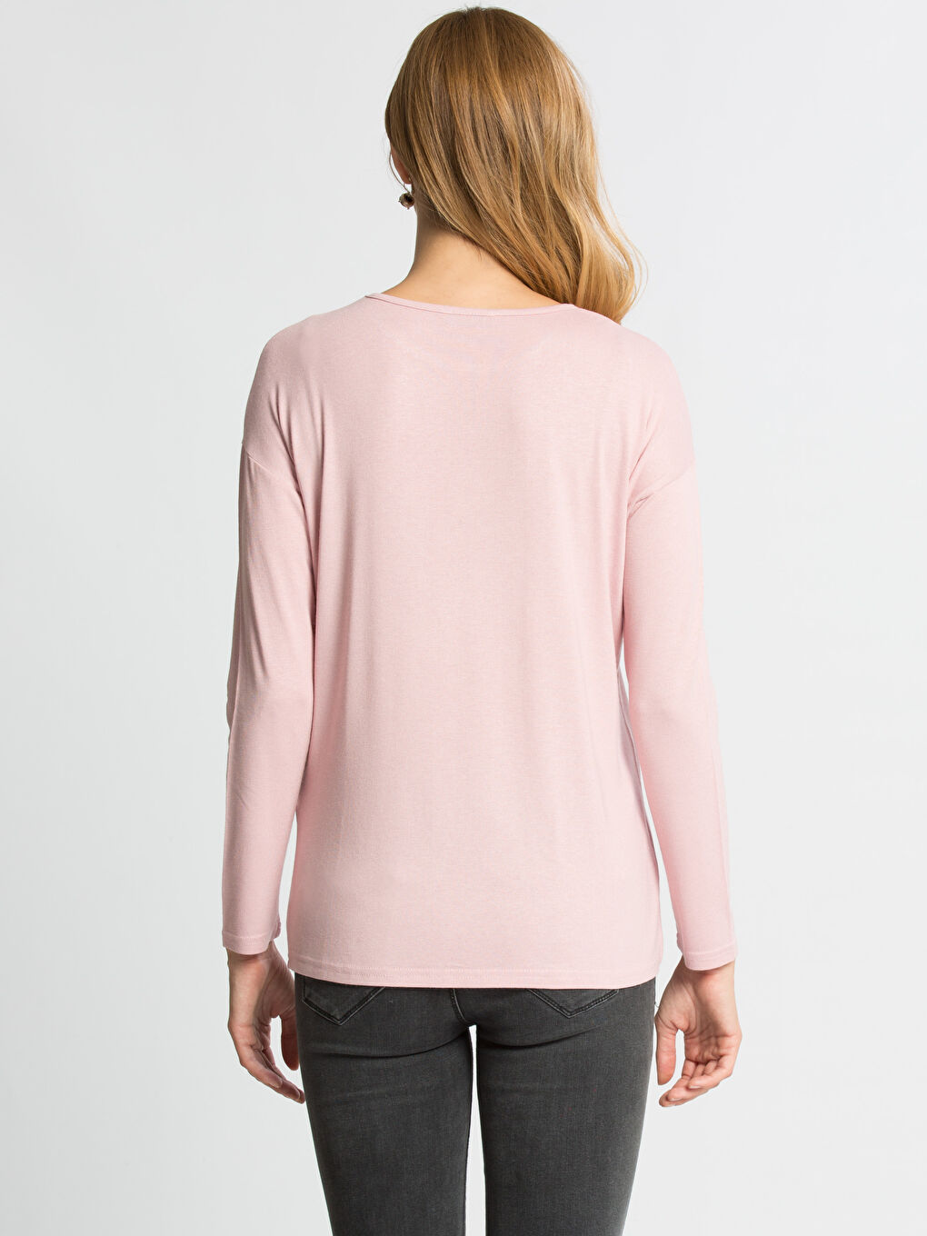 Uçuk Pembe Tişört-1