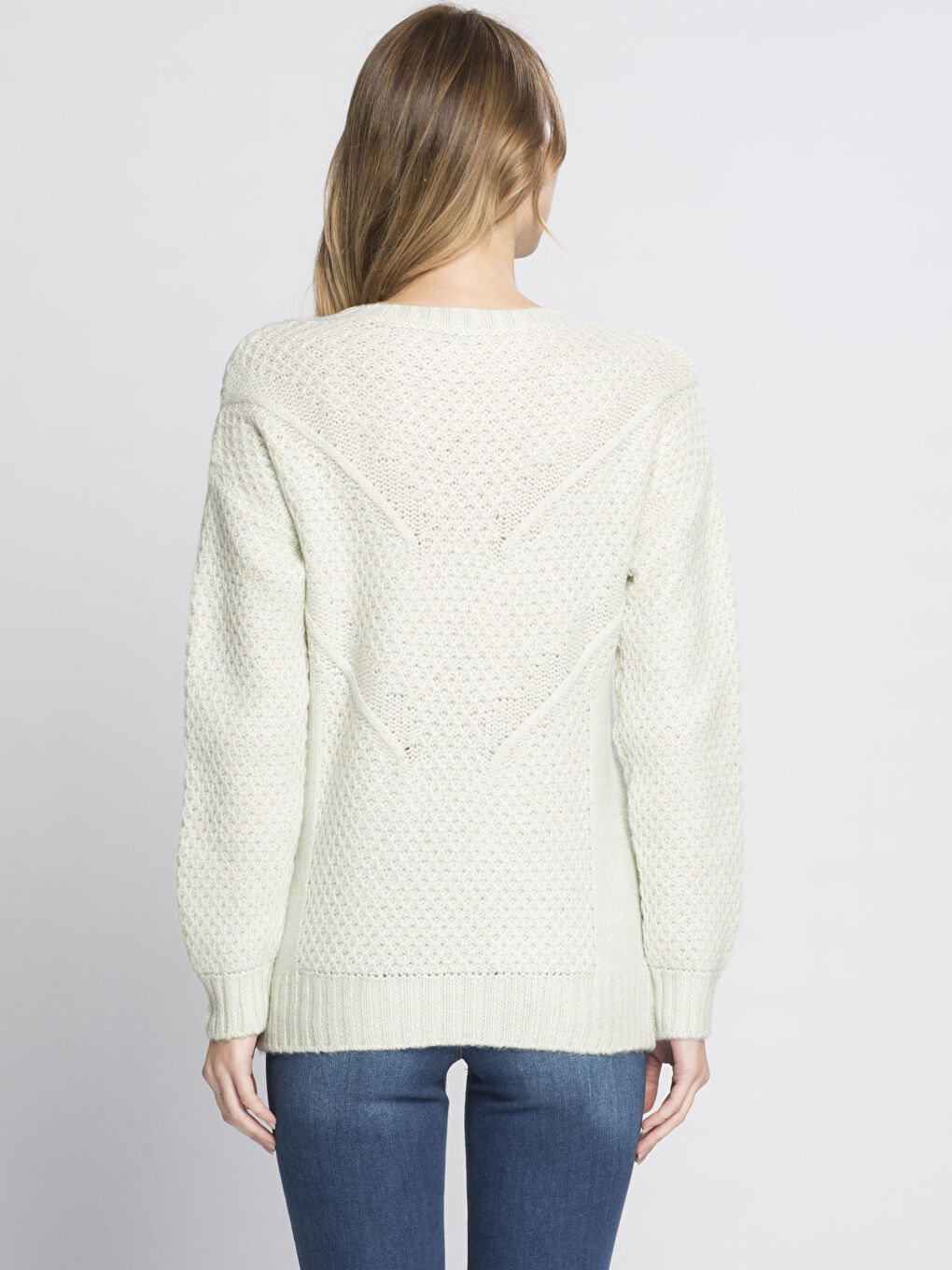 Turkuaz Uçuk Su Mavisi Kazak-1