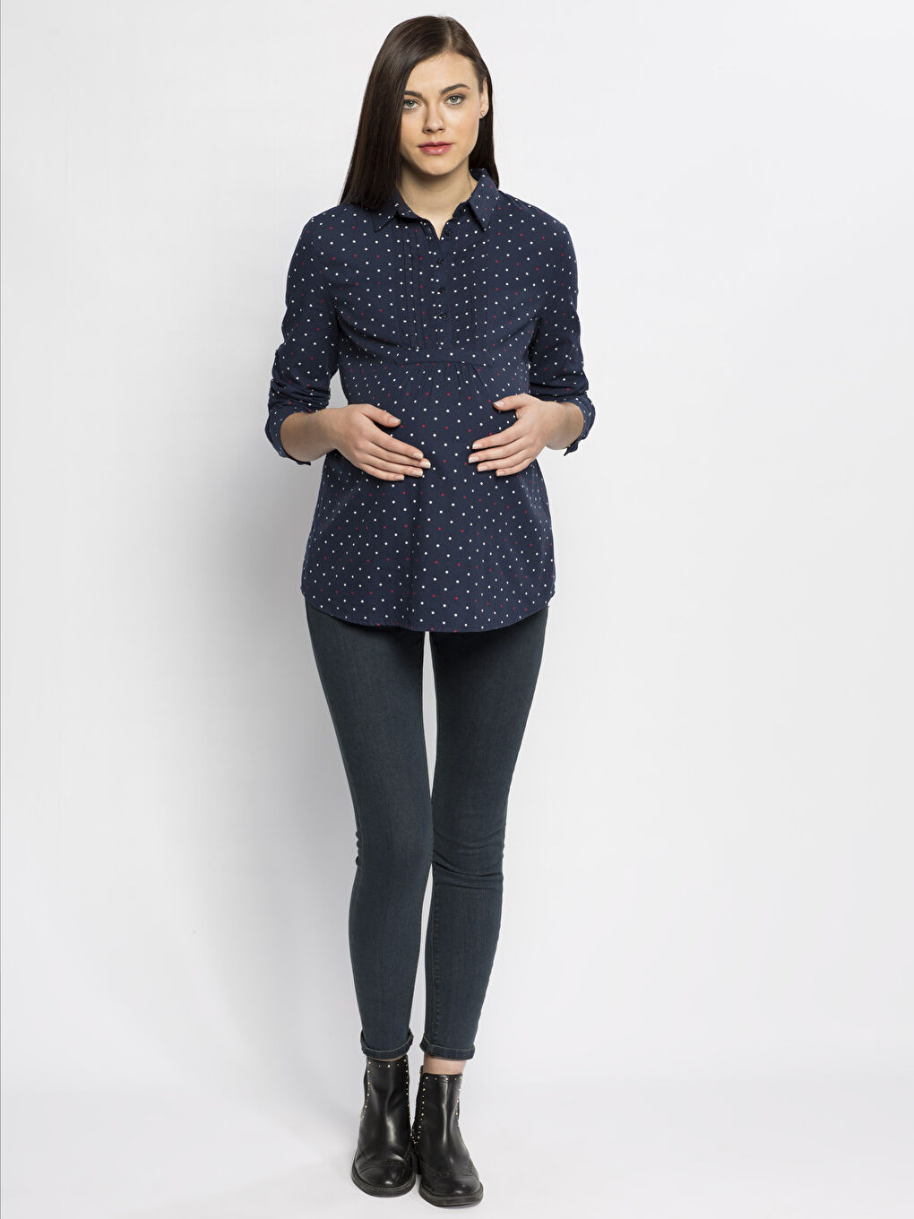 İndigo Koyu Rodeo Jean Pantolon-2