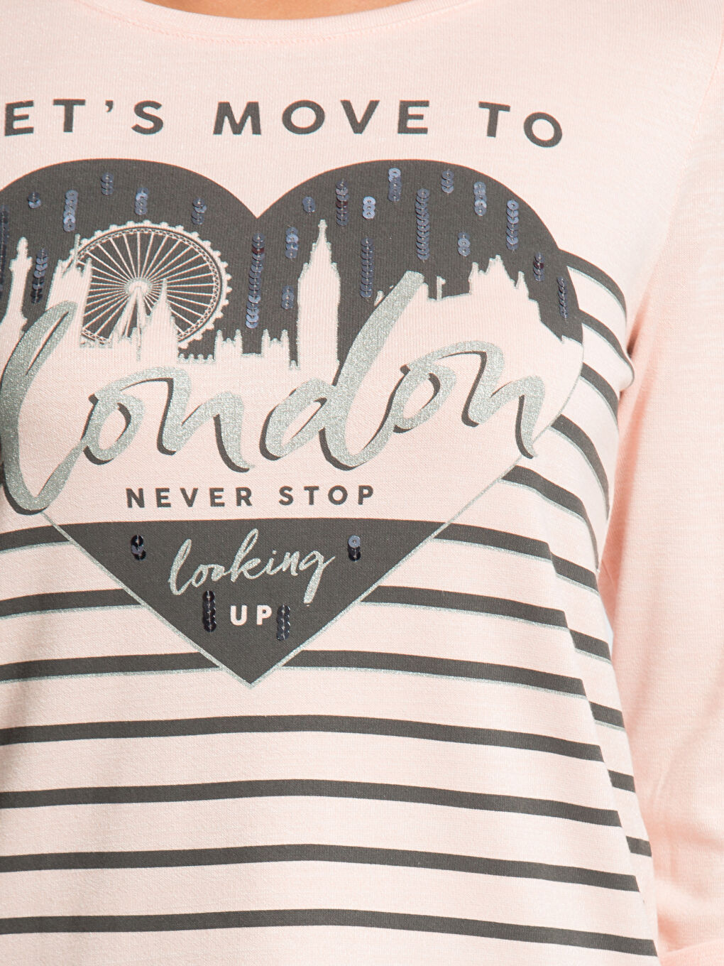 Pudra Pembe Tişört-3