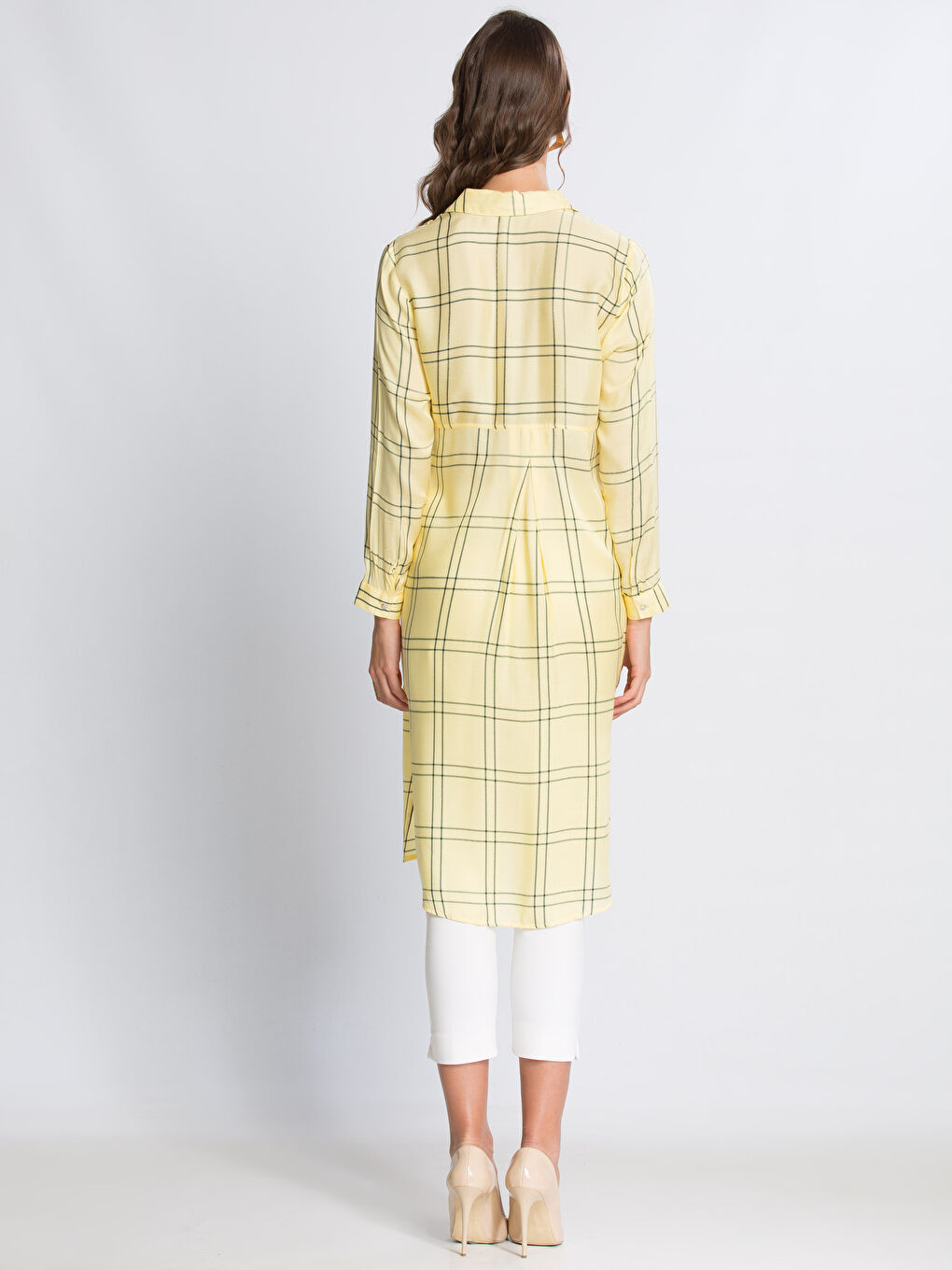 Sarı Ekose Tunik-1