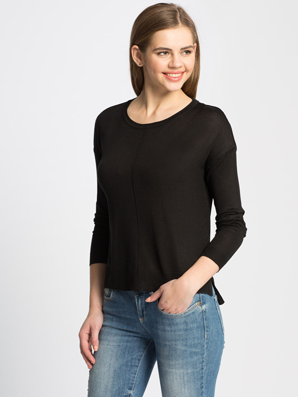LCW Vision Frau SCHWARZ Pullover -6KG837Z8-CVL