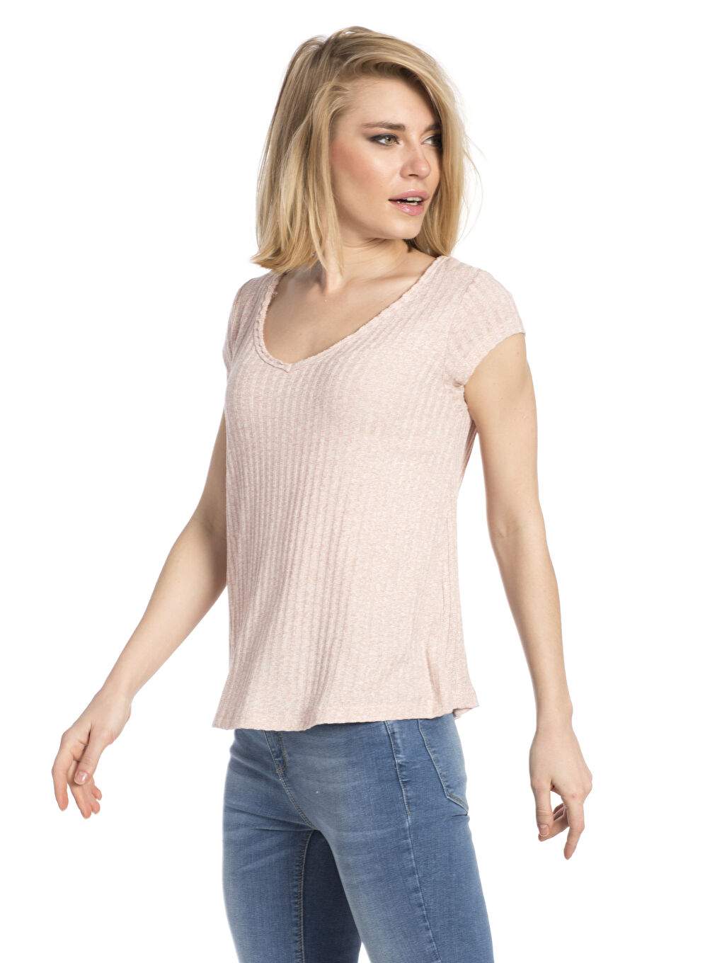 Açık Pembe Tişört