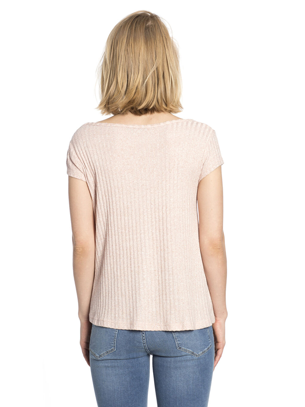 Açık Pembe Tişört-1