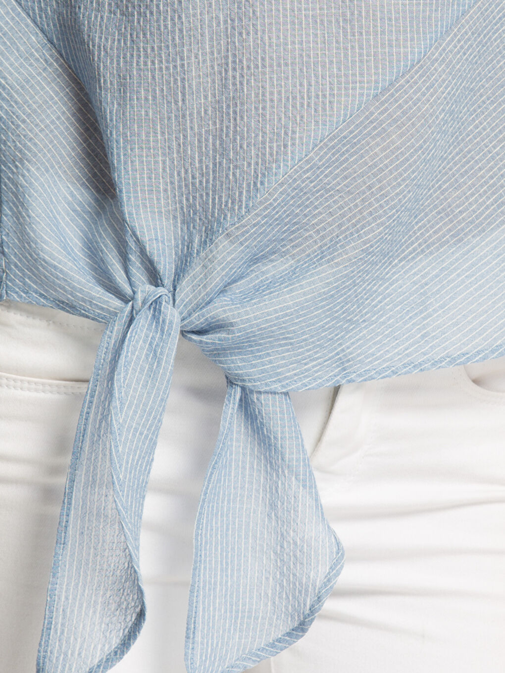 Beyaz-Açık Gri-Altın Bluz-3