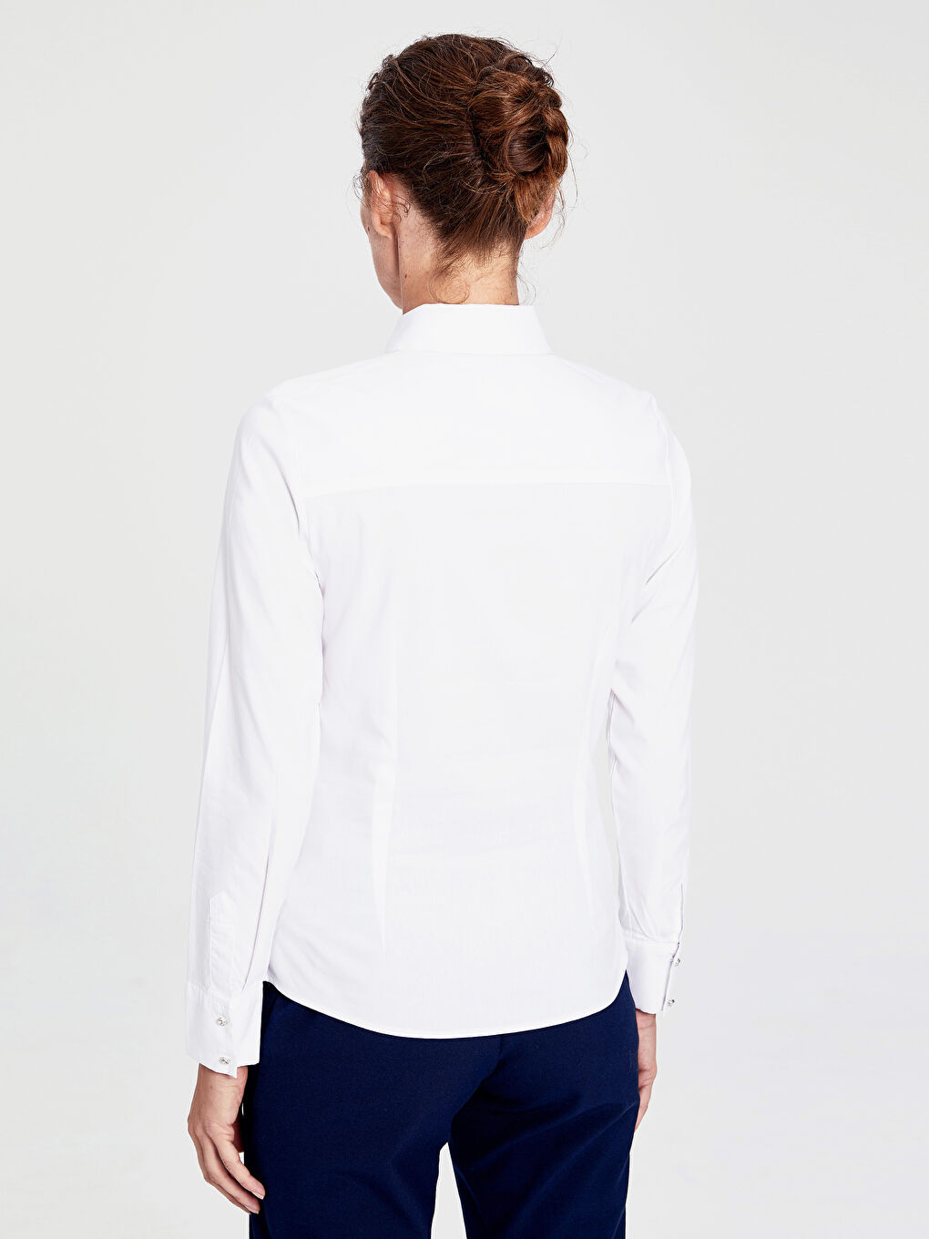 Изчистена поплин риза-2