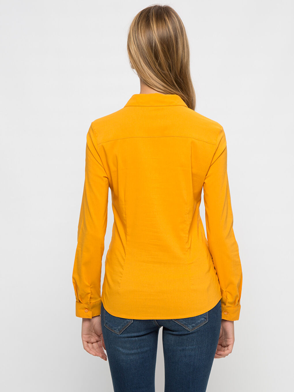 Sarı Hardal Gömlek-1