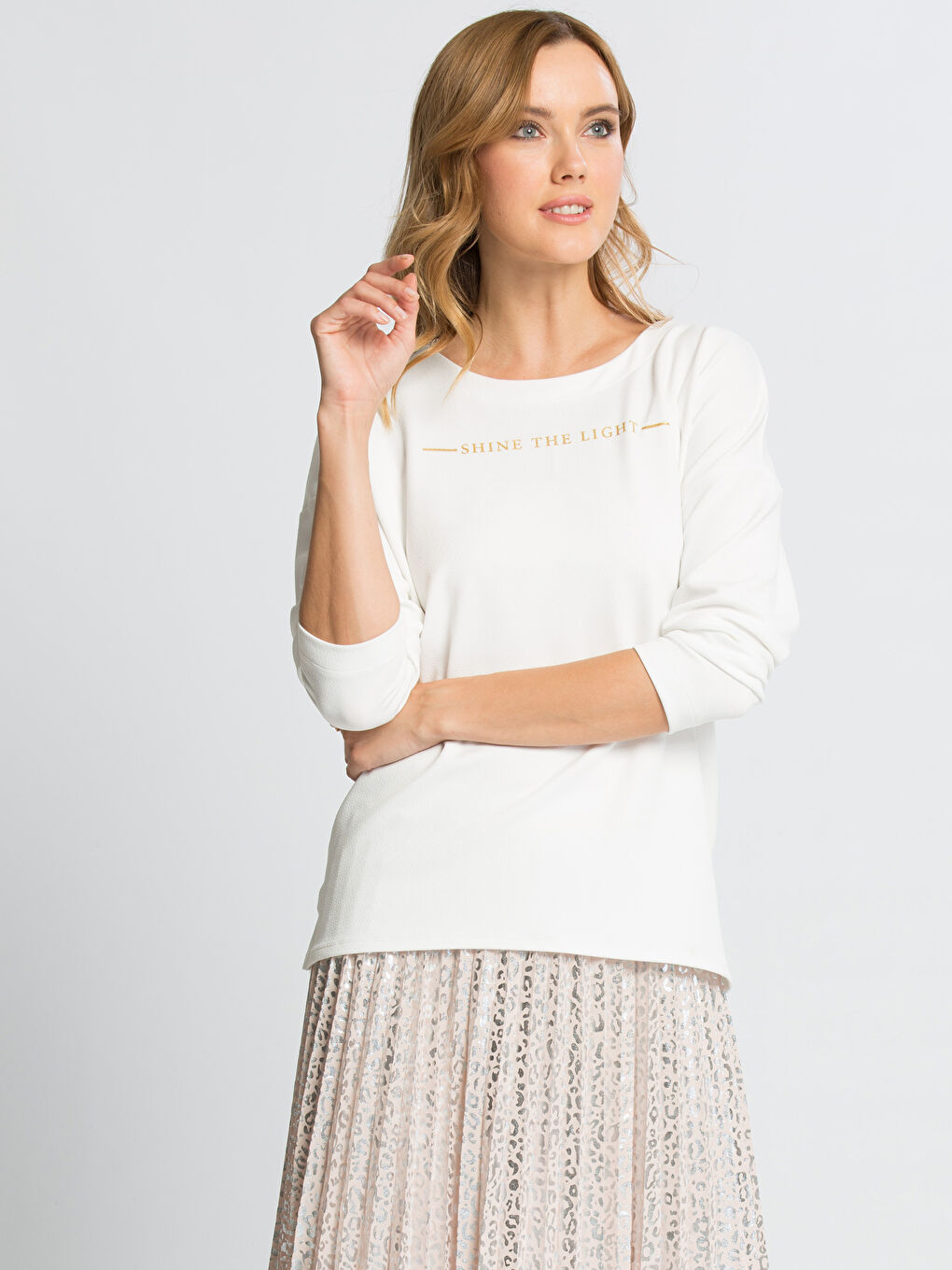 Optik Beyaz Tişört