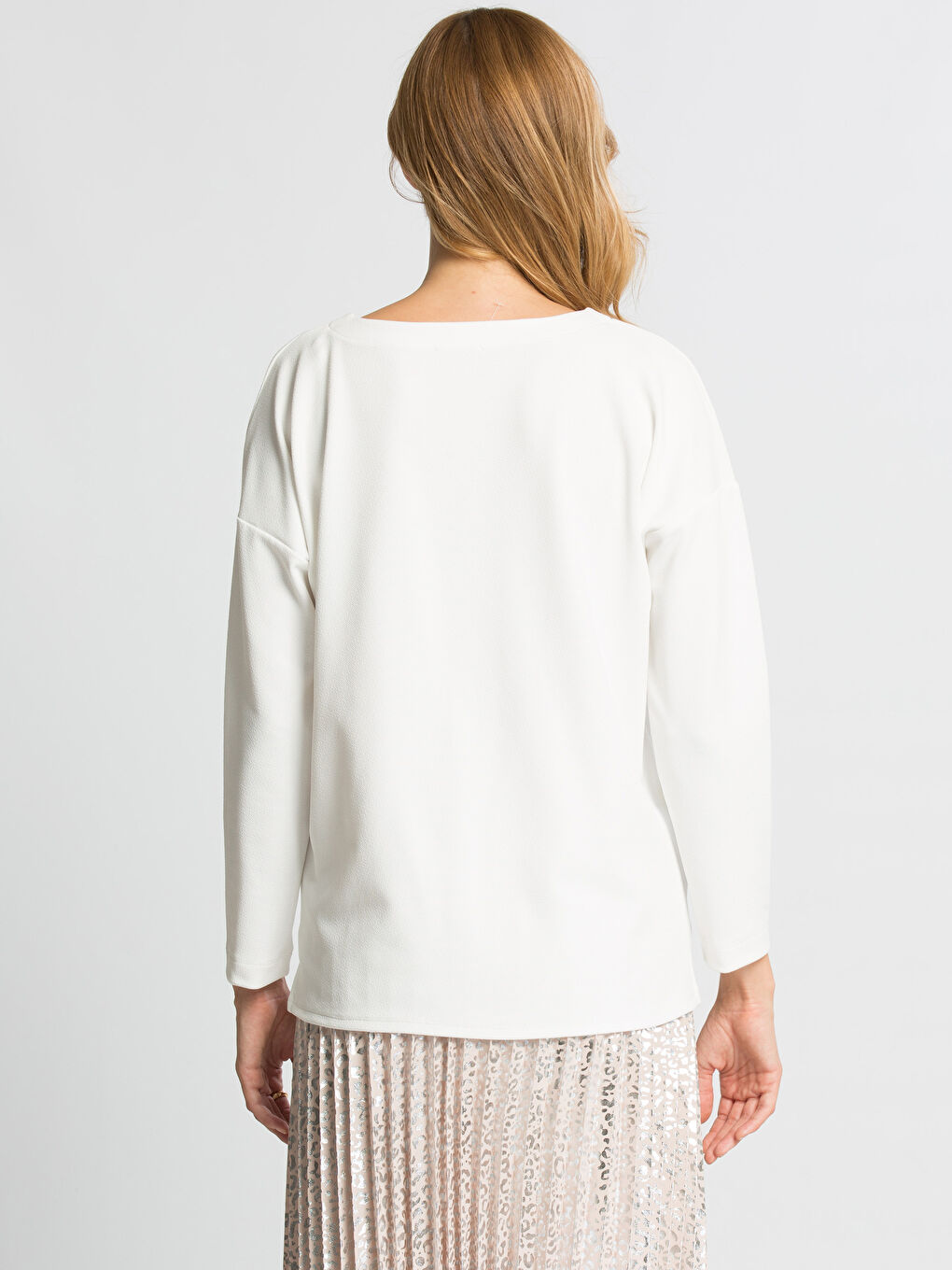 Optik Beyaz Tişört-1