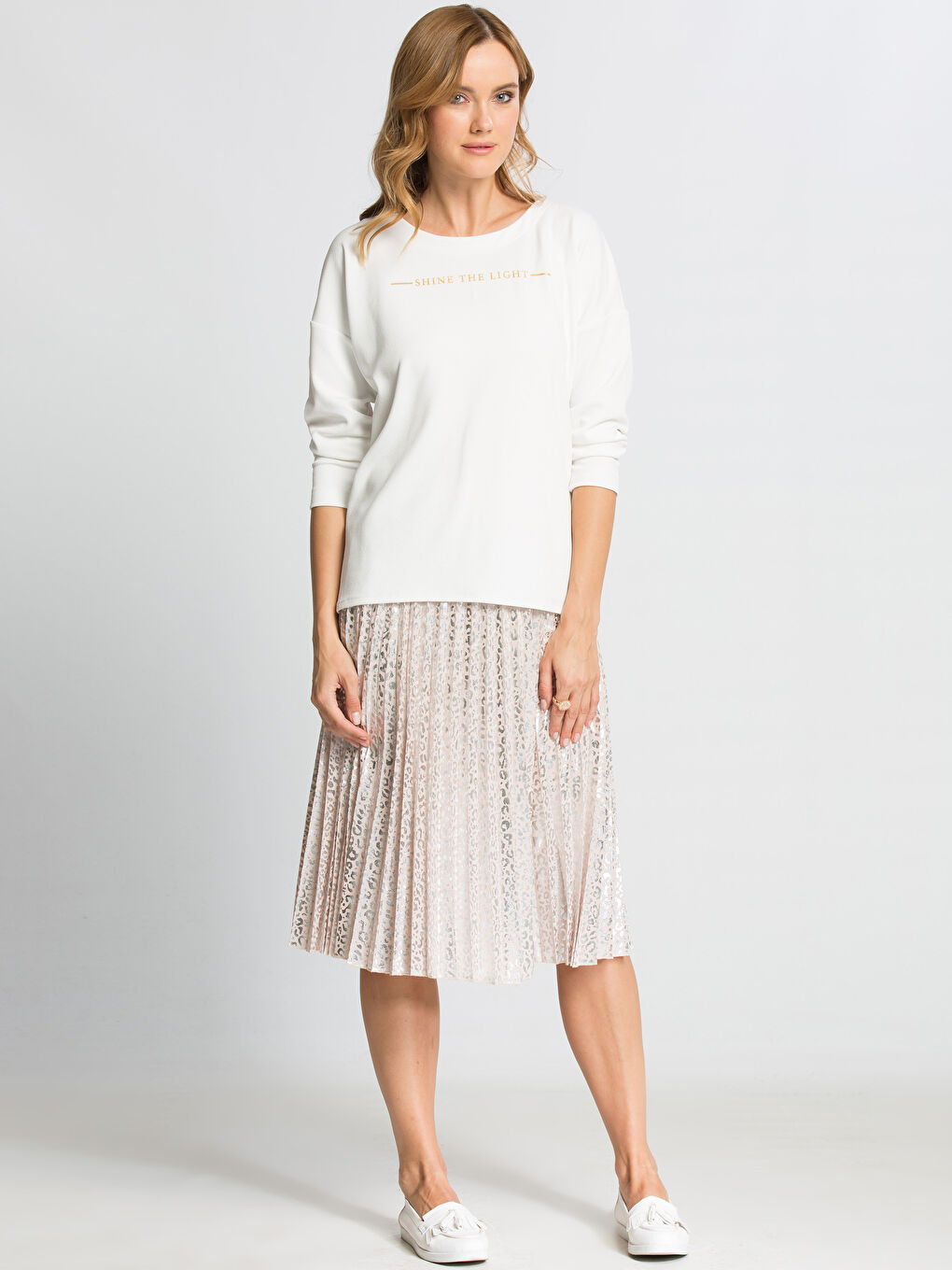 Optik Beyaz Tişört-2