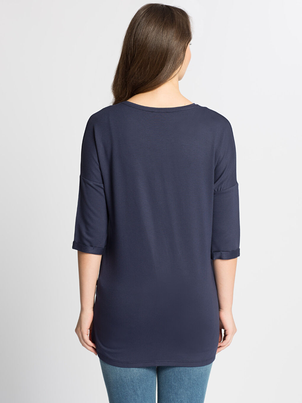 Lacivert Sweatshirt-1