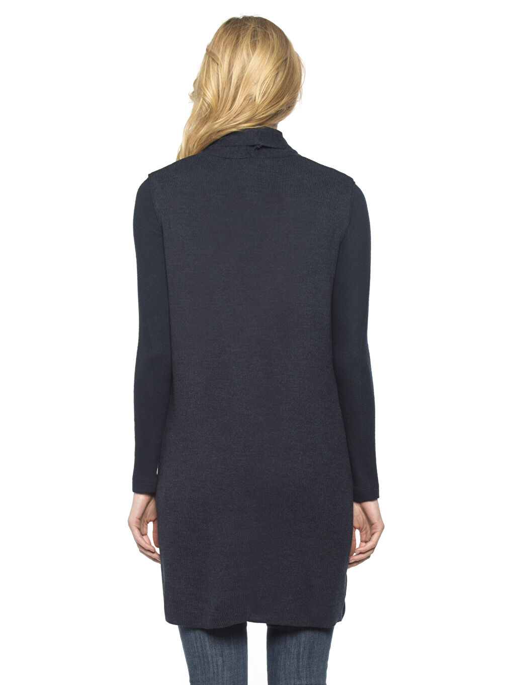 İndigo Lacivert Mel. Yelek-1