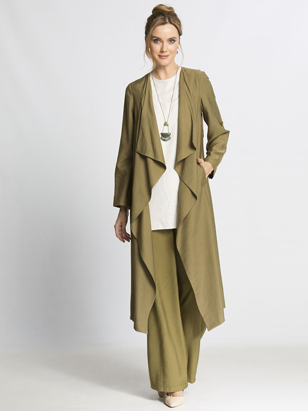 Woman KHAKI Trench Coat