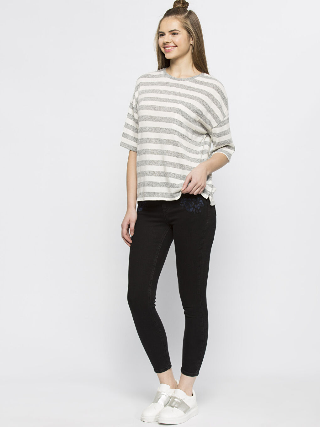 Siyah-Turkuaz Tişört-2