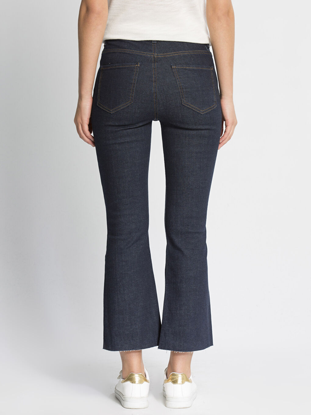 Orta İndigo Rodeo Jean Pantolon-1