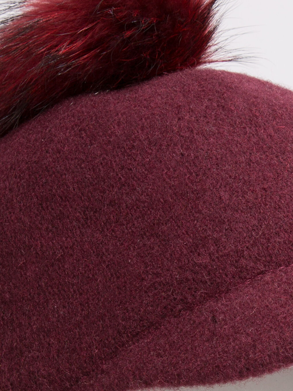 Casquette ROUGE BORDEAUX Femme-2