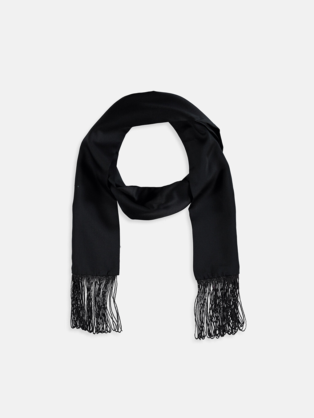 Woman Black Large Scarf