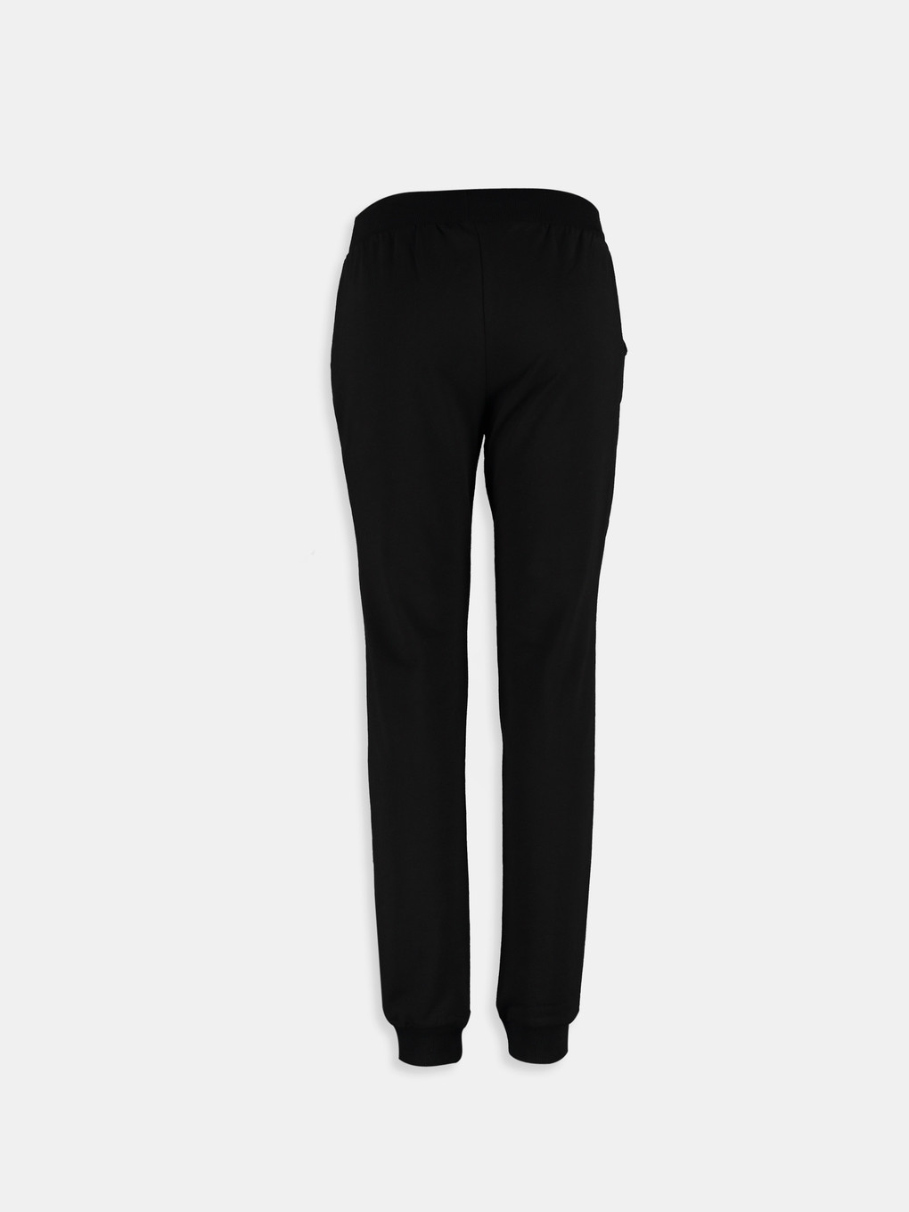 Siyah Baskılı Kız Çocuk Pijama Alt-1