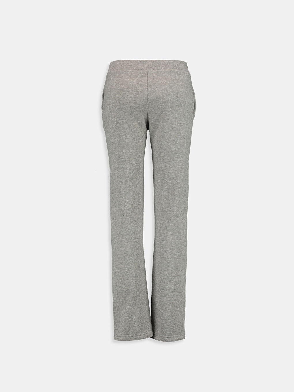 Gri Melanj Eşofman Altı-1