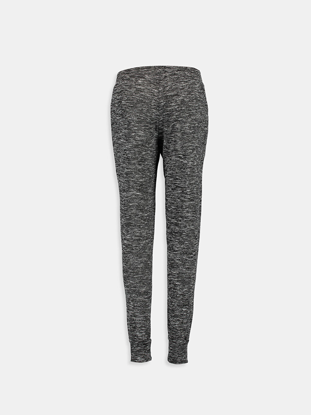 Bej Gri Melanj Eşofman Altı-1