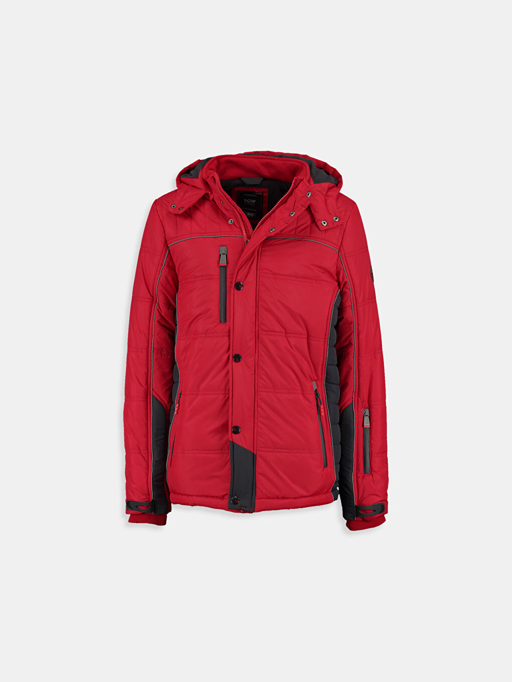 Kırmızı Şişme Mont