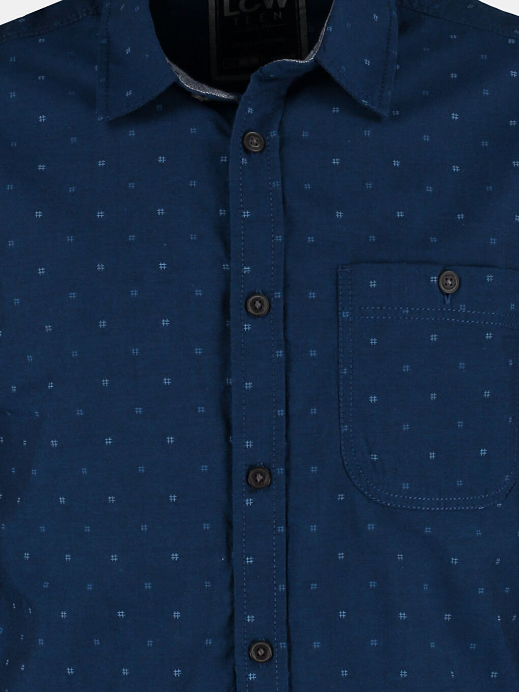 Lacivert Lacıvert Gömlek-2