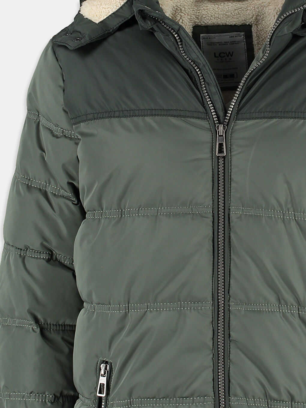 Yeşil Kalın Parka-3