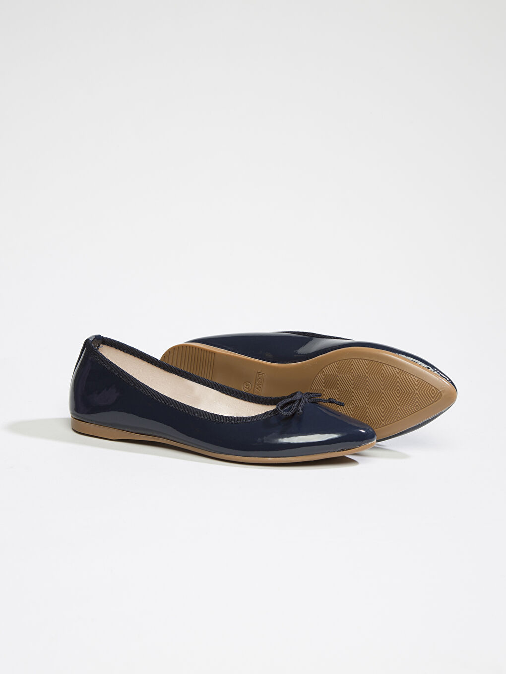 LCW Teen Woman NAVY Ballet Flats -6K2177Z6-1L1