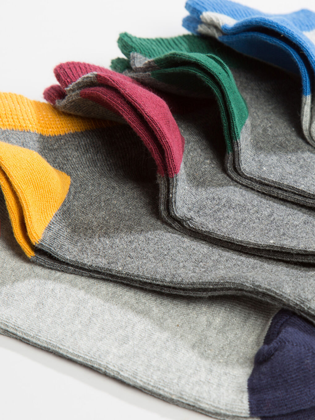 Unisex GREY Trainer Socks-2