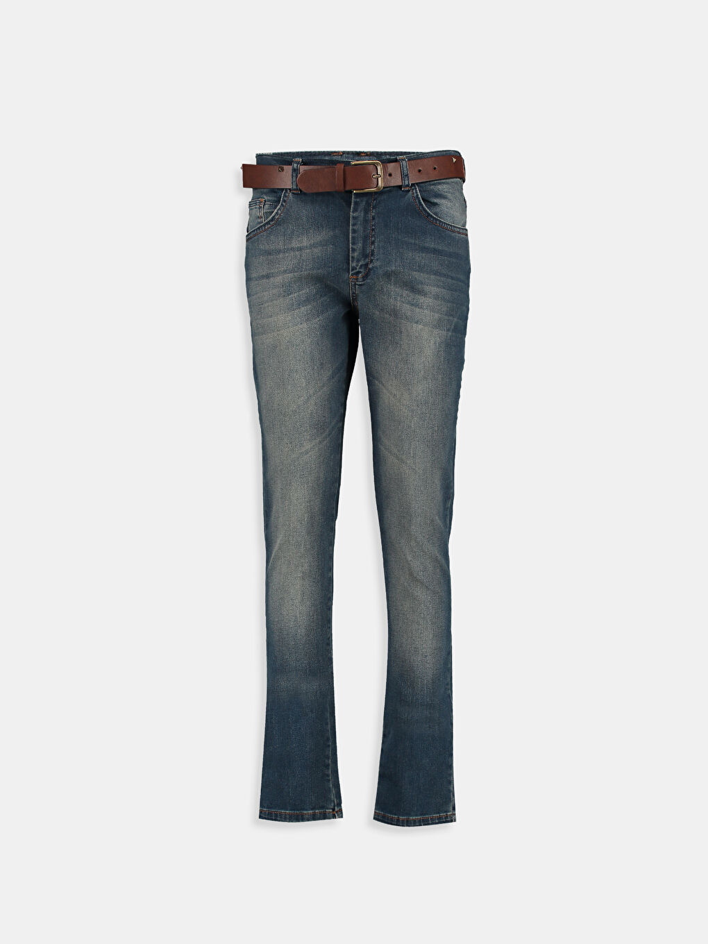 Orta İndigo Rodeo Jean Pantolon