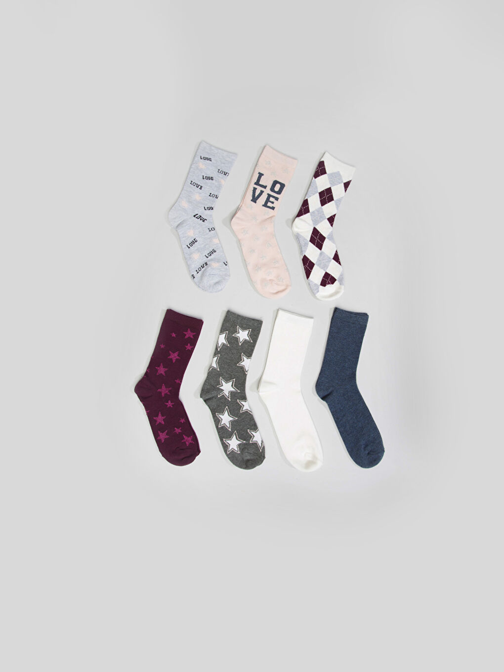 LCW DREAM Frau MISCHEN Knöchelsocken -6K4381Z6-K00
