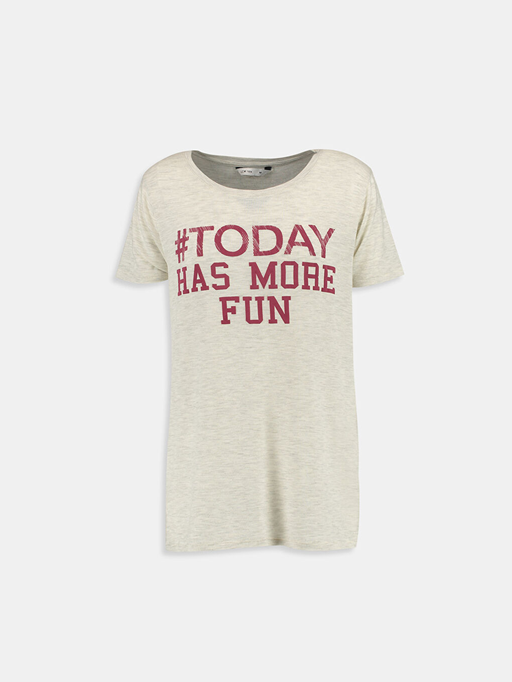 Ekru Melanj Tişört