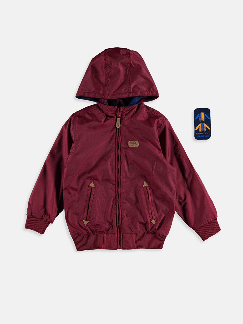 Kiraz Kırmızı Mont-1